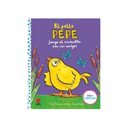 El pollo pepe juega al escondite con sus amigos
