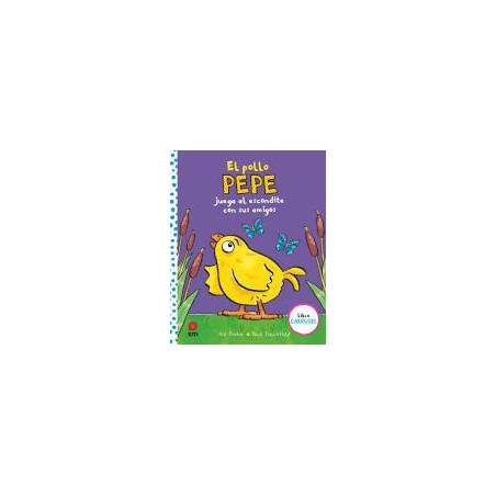 El pollo pepe juega al escondite con sus amigos