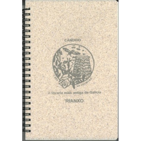 Cuaderno Librería Cándido / Castelao 80 hojas lisa