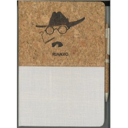 Cuaderno corcho - algodón Castelao