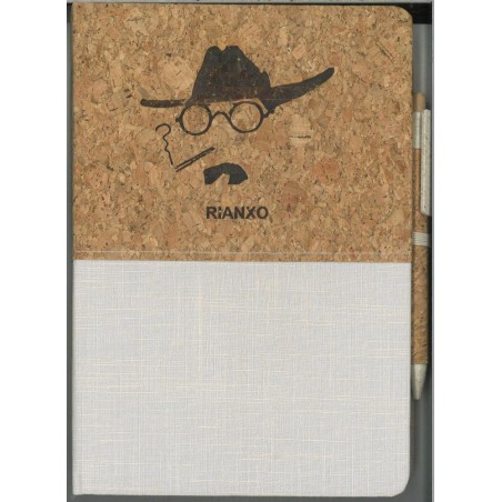 Cuaderno corcho - algodón Castelao