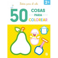 50 cosas para colorear  Listos para el cole