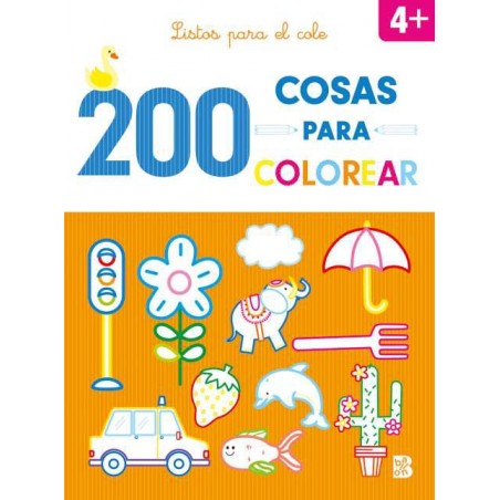 200 cosas para colorear  Listos para el cole