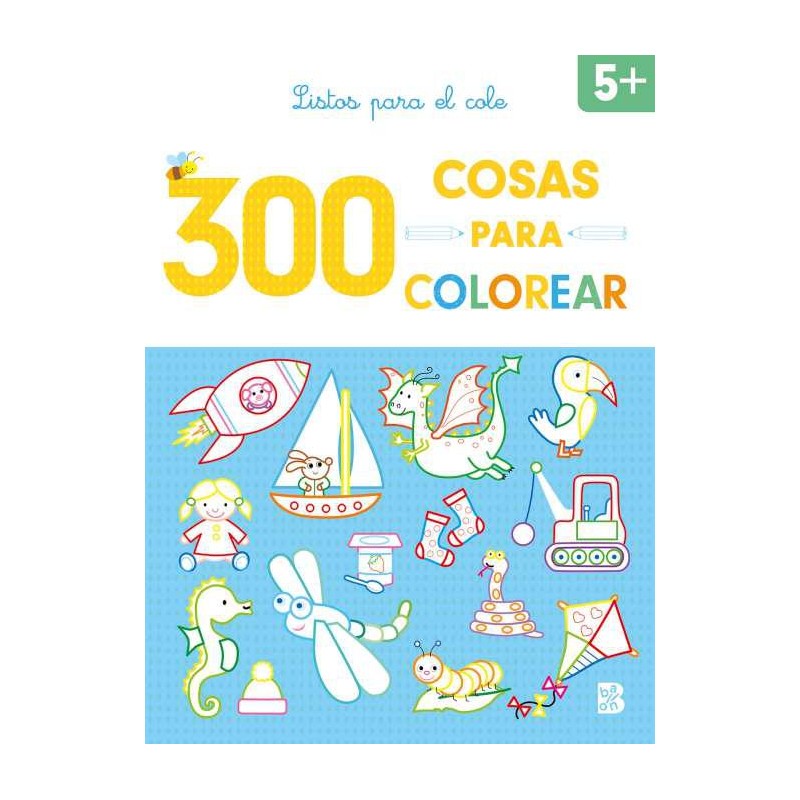 300 cosas para colorear  Listos para el cole