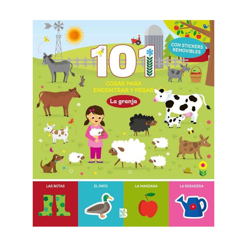 101 cosas para encontrar y pegar   La granja