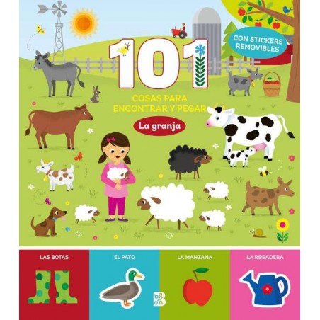 101 cosas para encontrar y pegar   La granja