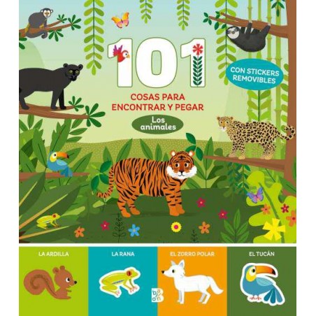 101 cosas para encontrar y pergar  Los animales