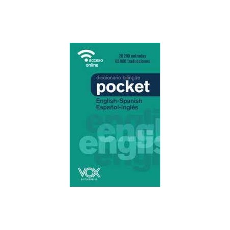 Diccionario Pocket English-Spanish / Español-Inglé