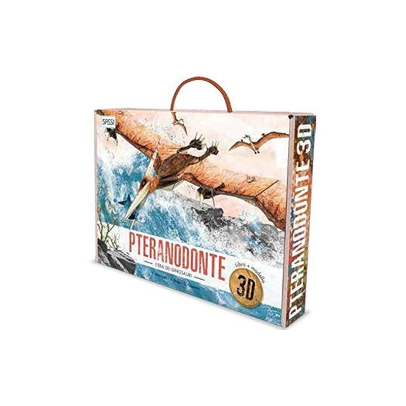 Pteranodon 3D. Libro + maqueta