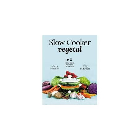 Slow cooker vegetal. Receta veganas para olla