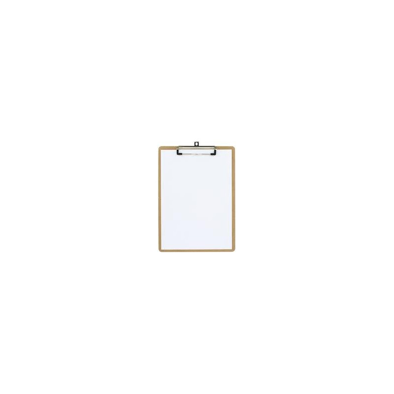 Tabla con pinza A4 madera