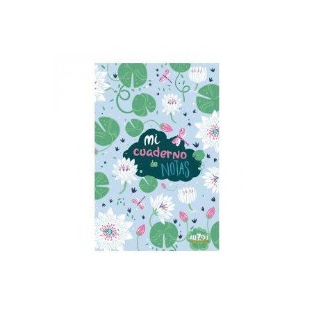 Mi cuaderno de notas adhesivas jardín secreto