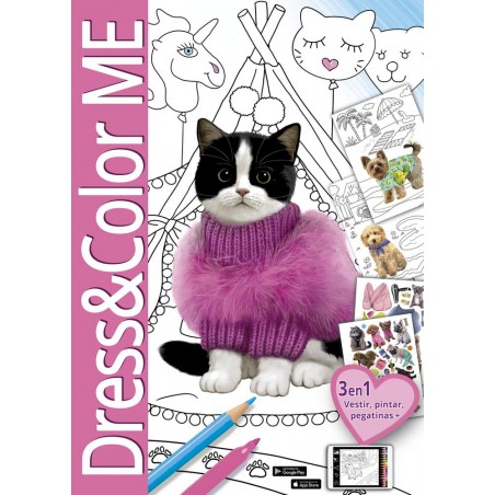 Animales  Srees & color me A4
