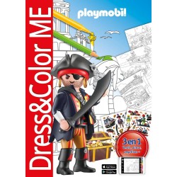 Playmobil piratas  Drees & color me A4