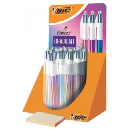 Boligrafo bic 4 colores gradient punta 1 mm