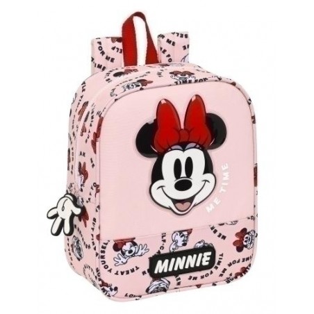 Mochila guardería minnie mouse adaptable a carro