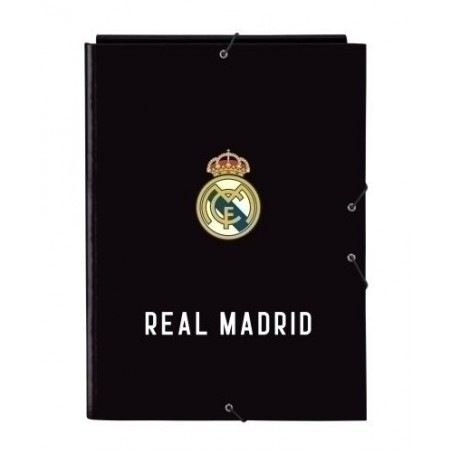 Carpeta Real Madrid tamaño folio gomas y solapas