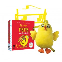 Pack de El pollo Pepe va al colegio