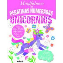 Mindfulness con pegatinas numeradas  Unicornios