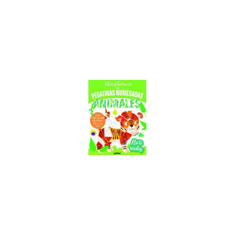 Mindfulness con pegatinas numeradas Animales Mindfulness con pegatinas numeradas Animales