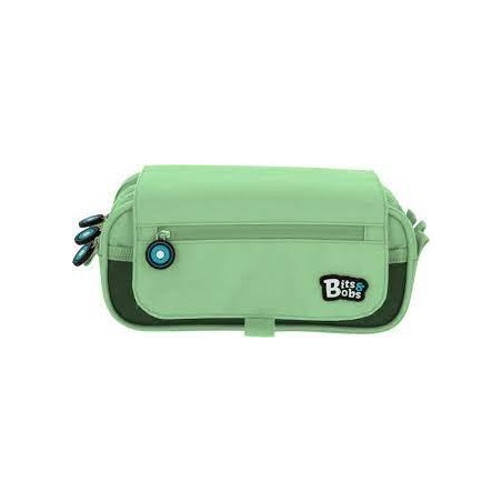 Portatodo Triple con Solapa Bits&Bobs verde