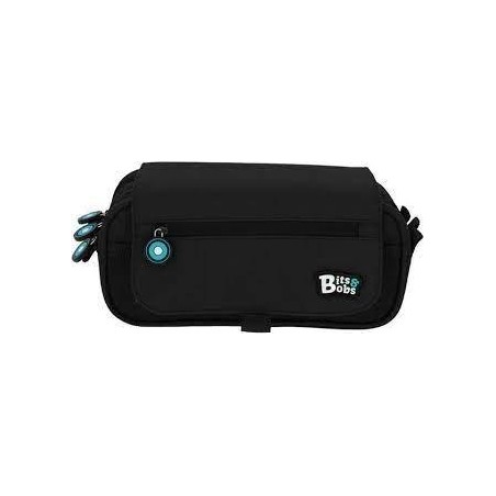 Portatodo Triple con Solapa GP Bits & Bobs Negro
