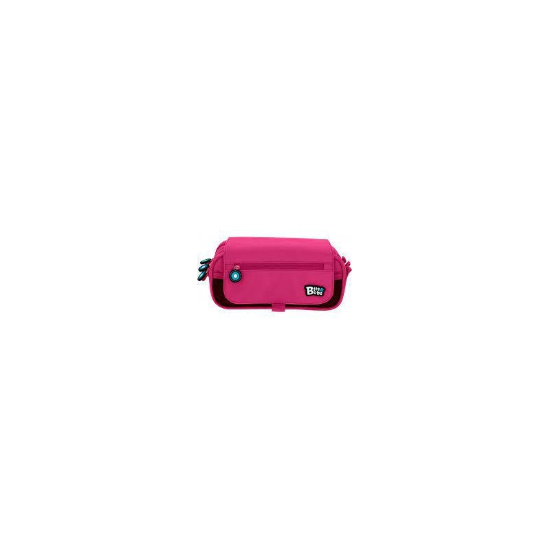 Portatodo Triple con Solapa Bits&Bobs fucsia