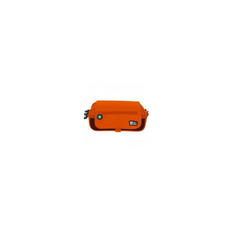 Portatodo Triple Con Solapa Bits&Bobs Naranja