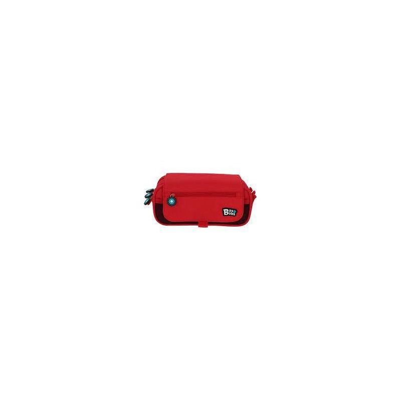 Portatodo Triple con Solapa GP Bits & Bobs Rojo