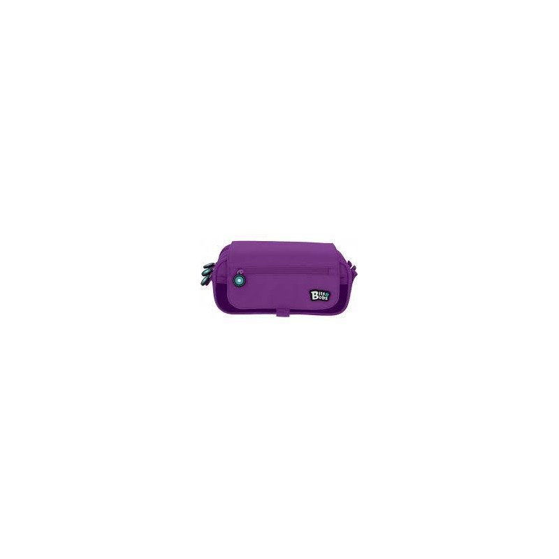 Portatodo Triple Con Solapa Bits&Bobs Violeta