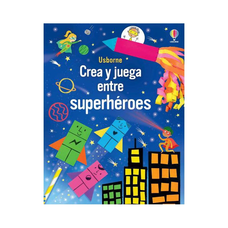 Crea y juega entre superhéroes