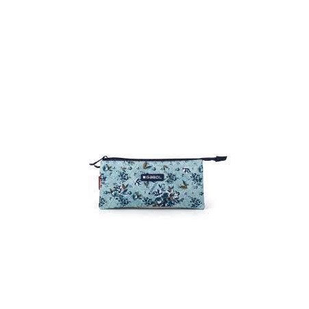 Portatodo triple betsy azul