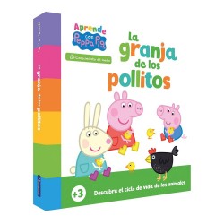 Peppa Pig  Libro de cartón - La granja de los poll