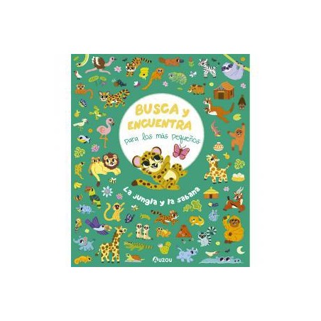 Busca y Encuentra para los más pequeños  La jungla