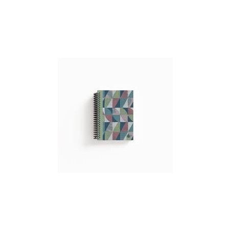 Cuaderno A5 espiral loops 80 hojas punteado