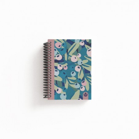 Cuaderno A6 espiral loops 80 hojas punteado