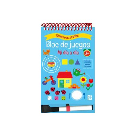 Listos para el cole  Bloc juegos mi día a día   3 