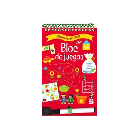 Listos para el cole  Bloc juegos   4 años