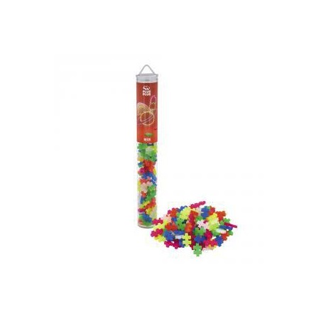 Construcción Plus Plus tubo de 100 piezas colores 