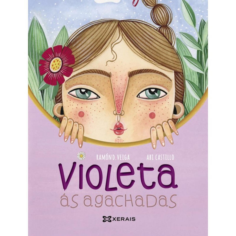 Violeta ás agachadas Violeta ás agachadas