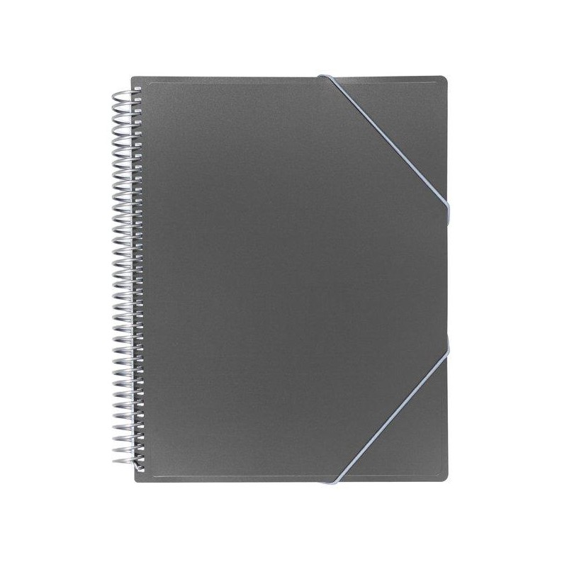 Carpeta 40 fundas archivex metalizada sobre gris Carpeta 40 fundas archivex metalizada sobre gris