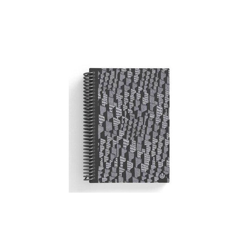 Cuaderno A5 espiral polipropileno black edit 80 h Cuaderno A5 espiral polipropileno black edit 80 h