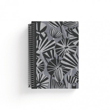 Cuaderno A5 espiral polipropileno A5 black edit 80