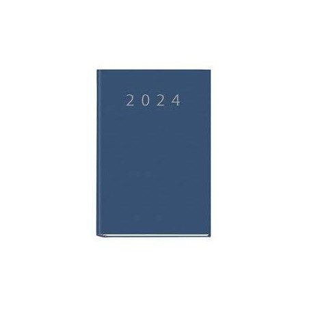 Agenda praxi 2024 145x210mm día página azul
