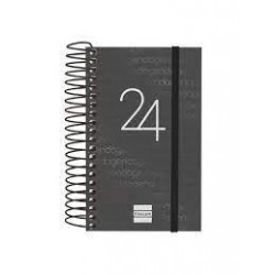 Agenda finocam 2024 year E3 día página negro
