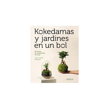 Kokedamas y jardines en un bol