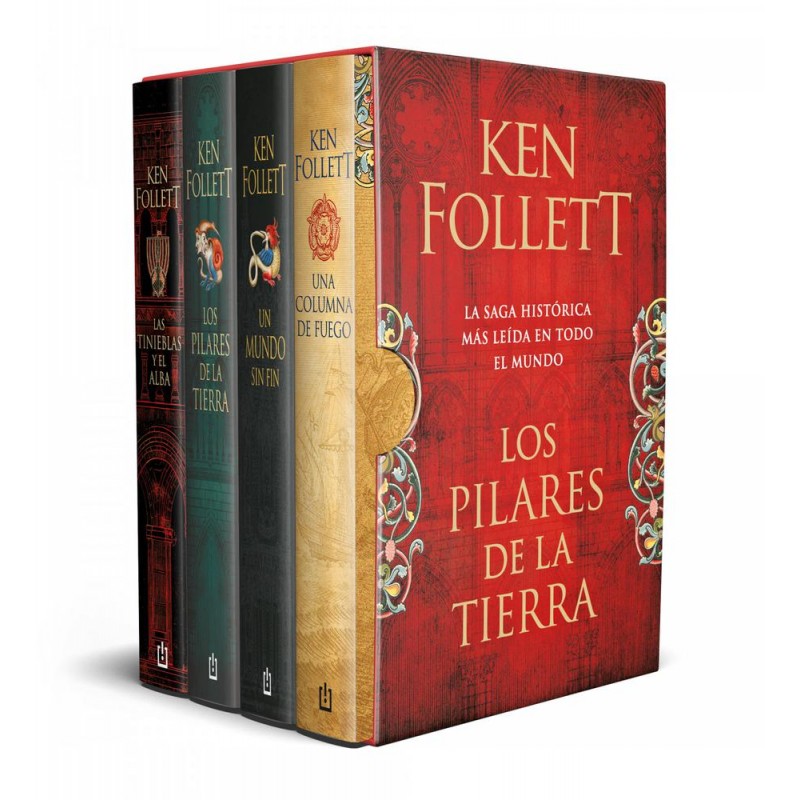 Estuche saga los pilares de la tierra