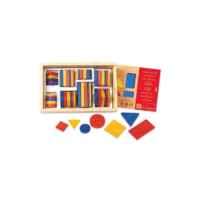 Bloques lógicos 48 piezas Material educativo Bloques lógicos 48 piezas Material educativo