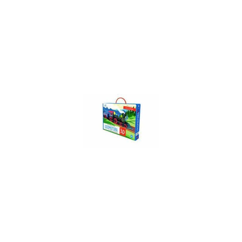 Consturye la locomotora 3D Consturye la locomotora 3D