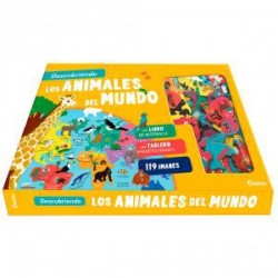 Descubriendo los animales del mundo  Tablero magné